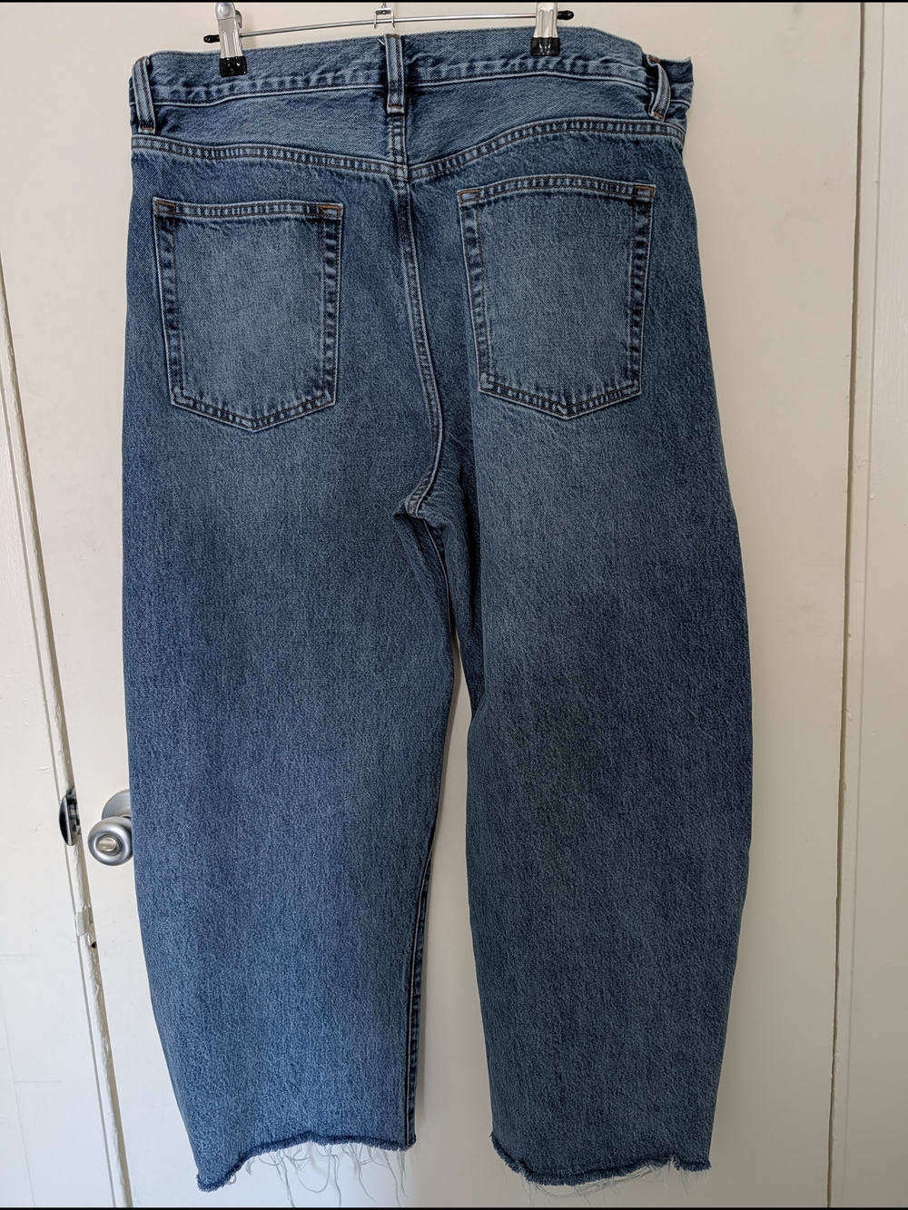 FRAME The Bubble Jeans Sz 32 - Picture 3 of 8